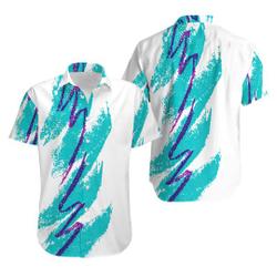 Jazz Hawaiian Shirt - 90S Jazz Solo Paper Button Down Shirts Gift For Your Girlfriend Boyfriend Gift For Love Gift For Friend Best Valentine Present Holiday Gift