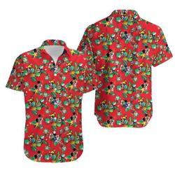 Mickey Mouse mHawaiian Shirt Gift For Your Girlfriend Boyfriend Gift For Love Gift For Friend Best Valentine Present Holiday Gift