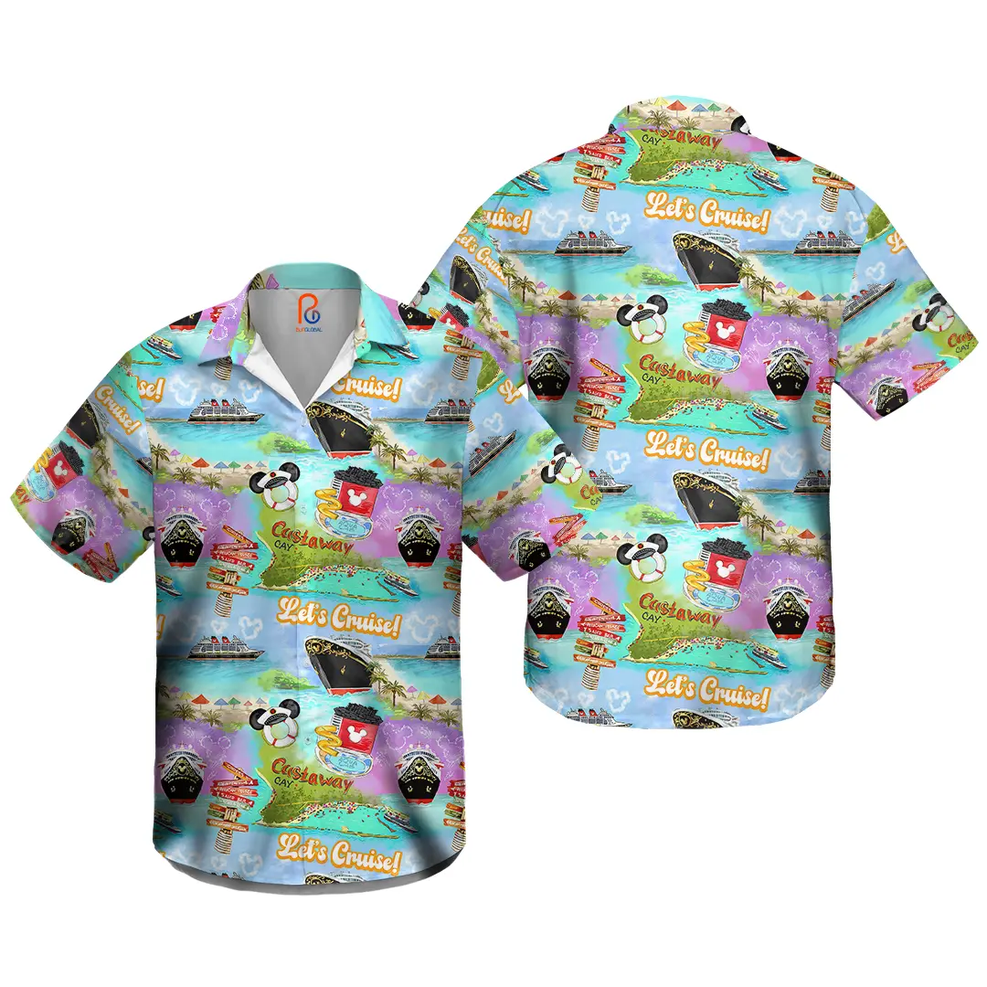 Castaway Cay Disney Cruise Line Hawaiin Shirt Gift For Your Girlfriend Boyfriend Gift For Love Gift For Friend Best Valentine Present Holiday Gift