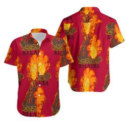 Hawaiian Holiday Kilauea Volcano Aloha Shirt Gift For Your Girlfriend Boyfriend Gift For Love Gift For Friend Best Valentine Present Holiday Gift