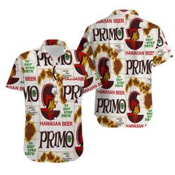 Hawaiian Holiday Primo Beer Aloha Shirt Gift For Your Girlfriend Boyfriend Gift For Love Gift For Friend Best Valentine Present Holiday Gift
