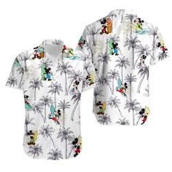 Hawaiian Shirt for Men Mickey Mouse Coconut Gift For Your Girlfriend Boyfriend Gift For Love Gift For Friend Best Valentine Present Holiday Gift