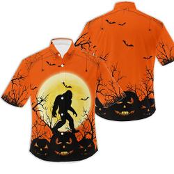 Bigfoot Halloween Hawaii Shirt Gift For Your Girlfriend Boyfriend Gift For Love Gift For Friend Best Valentine Present Holiday Gift