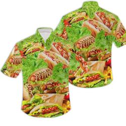 Hotdog Hawaiian Shirts Gift For Your Girlfriend Boyfriend Gift For Love Gift For Friend Best Valentine Present Holiday Gift