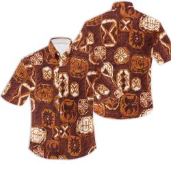 Penney Vintage 70s Bark Cloth Hawaiian Shirt Gift For Your Girlfriend Boyfriend Gift For Love Gift For Friend Best Valentine Present Holiday Gift