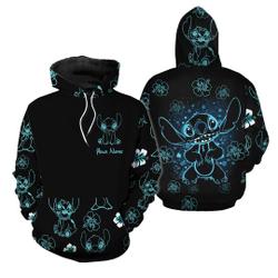 Personalized Lilo And Stitch Disney Hoodie, 3D Hoodie