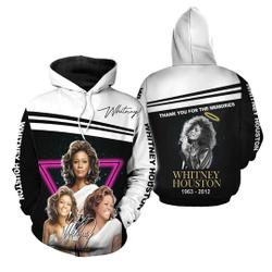Whitney Houston 3D Hoodie