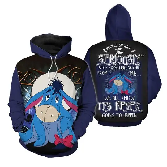 Eeyore Hoodie, The Pooh Hoodie