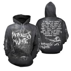 Motionless In White Scoring The End Of The 2023 Music 3D Hoodie