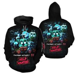 Five Nights at Freddy Hoodie Horror Game Hoodie Cartoon