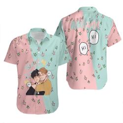 Heartstopper Hi Hi Hawaiian Shirt Gift For Your Girlfriend Boyfriend Gift For Love Gift For Friend Best Valentine Present Holiday Gift