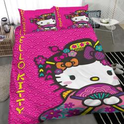 Hello Kitty Bedding Set Gift For Your Girlfriend Boyfriend Gift For Love Gift For Friend Best Valentine Present Holiday Gift