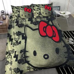 Hello Kitty duvet cover, Hello Kitty bedding set , Anime duvet coverGift For Your Girlfriend Boyfriend Gift For Love Gift For Friend Best Valentine Present Holiday Gift