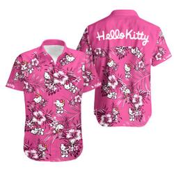 Hello Kitty Hawaiian Shirt Gift For Your Girlfriend Boyfriend Gift For Love Gift For Friend Best Valentine Present Holiday Gift