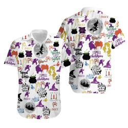 Hocus Pocus Hawaiian Shirt Gift For Your Girlfriend Boyfriend Gift For Love Gift For Friend Best Valentine Present Holiday Gift