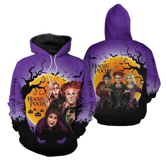 Hocus Pocus 3D Hoodie