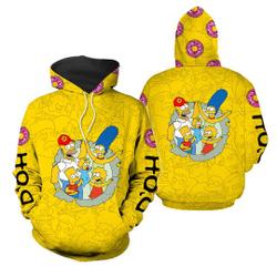 Hoodie Cartoon 3D Simpson Movie Hooded