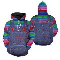 Chucky Childs Play Custom Apparel 3D Hoodie