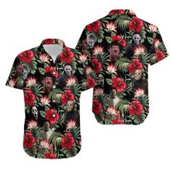 Horror Halloween Hawaiian Shirt Gift For Your Girlfriend Boyfriend Gift For Love Gift For Friend Best Valentine Present Holiday Gift