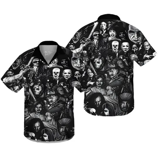 Horror Movie Hawaiian Shirt Gift For Your Girlfriend Boyfriend Gift For Love Gift For Friend Best Valentine Present Holiday Gift