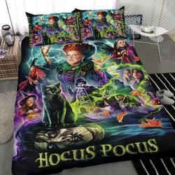 Horror Movie Hocus Pocus Bedding Set Gift For Your Girlfriend Boyfriend Gift For Love Gift For Friend Best Valentine Present Holiday Gift