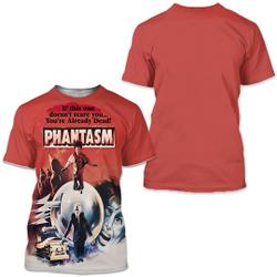 Horror Movie Phantasm 1979 American Science Fantasy Horror Film 3D T shirt Meaningful Gift For Family Gift For Boyfriend Valentine Gift