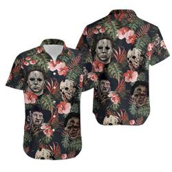 Horror Movie Retro Hawaii Shirt Gift For Your Girlfriend Boyfriend Gift For Love Gift For Friend Best Valentine Present Holiday Gift