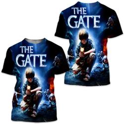 Horror Movie The Gate T-Shirt 3D Meaningful Gift For Family Gift For Boyfriend Valentine Gift