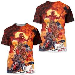 Horror Movie The Thing John Carpenter 3D Shirt Meaningful Gift For Family Gift For Boyfriend Valentine Gift