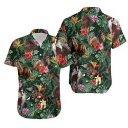Horse Hawaiian Shirts Gift For Your Girlfriend Boyfriend Gift For Love Gift For Friend Best Valentine Present Holiday Gift