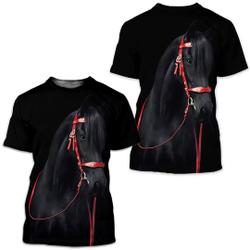 Horse racing 3D printed T Shirt Meaningful Gift For Family Gift For Boyfriend Valentine Gift