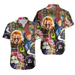 Hot Jerry Garcia Vintage Hawaiian Shirt Gift For Your Girlfriend Boyfriend Gift For Love Gift For Friend Best Valentine Present Holiday Gift