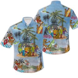 HOT TREND Scooby-Doo Summer Time Hawaiian Shirt Gift For Your Girlfriend Boyfriend Gift For Love Gift For Friend Best Valentine Present Holiday Gift