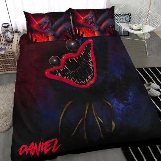 Huggy Wuggy Bedding Set Gift For Your Girlfriend Boyfriend Gift For Love Gift For Friend Best Valentine Present Holiday Gift