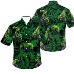 Hulk Hawaiian Shirt, The Incredible Hulk Summer Button Gift For Your Girlfriend Boyfriend Gift For Love Gift For Friend Best Valentine Present Holiday Gift