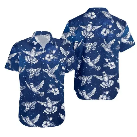 Hummingbird Hawaiian Shirt Gift For Your Girlfriend Boyfriend Gift For Love Gift For Friend Best Valentine Present Holiday Gift