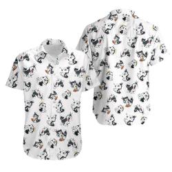 Husky Dog Hawaiian Shirt - I Love Husky Tropical Hawaii Shirt Gift For Your Girlfriend Boyfriend Gift For Love Gift For Friend Best Valentine Present Holiday Gift