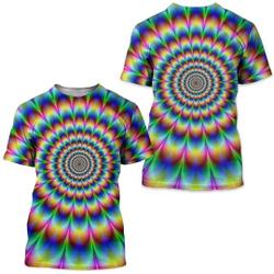 Hypnotic 3D Tshirt Meaningful Gift For Family Gift For Boyfriend Valentine Gift