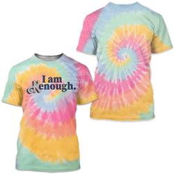 I am Kenough Tie-Dye T-Shirt Meaningful Gift For Family Gift For Boyfriend Valentine Gift