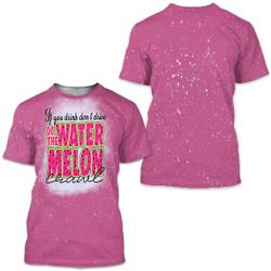 If You Drink Don't Drive Do The Watermelon Crawl Bleached Shirt, Watermelon Shirt, Tracy Byrd Shirt Meaningful Gift For Family Gift For Boyfriend Valentine Gift