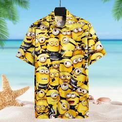 Minion Hawaiian Shirt Gift For Your Girlfriend Boyfriend Gift For Love Gift For Friend Best Valentine Present Holiday Gift