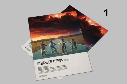 Stranger Things / Matt and Ross Duffer / Digital Download Alternative Movie Poster Meaningful Gift For Family Gift For Boyfriend Valentine Gift Birthday Gift Holiday Gift
