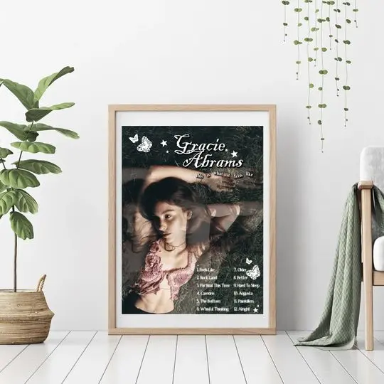 Retro Style Gracie Abrams This Is What It Feels Like Poster Meaningful Gift For Family Gift For Boyfriend Valentine Gift Birthday Gift Holiday Gift