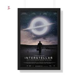 Interstellar Movie Poster - Interstellar Print - Minimalist Movie Poster Meaningful Gift For Family Gift For Boyfriend Valentine Gift Birthday Gift Holiday Gift