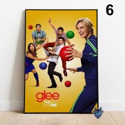 Glee Poster, Rachel Berry Wall Art, Rolled Canvas Print, TV Series Poster Gift Meaningful Gift For Family Gift For Boyfriend Valentine Gift Birthday Gift Holiday Gift