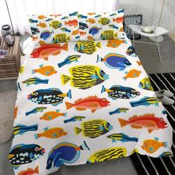 Fish Bedding Set Gift For Your Girlfriend Boyfriend Gift For Love Gift For Friend Best Valentine Present Holiday Gift