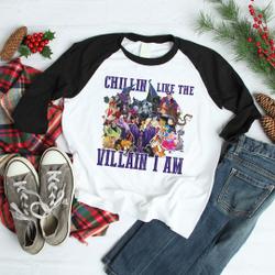 disney villain shirt, womens villain shirt, all villains shirt, halloween disney shirt, evil princesses shirt Meaningful Gift For Family Gift For Boyfriend Valentine Gift