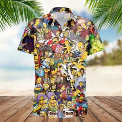 Vintage Simpsons Hawaiian Shirt Gift For Your Girlfriend Boyfriend Gift For Love Gift For Friend Best Valentine Present Holiday Gift