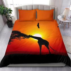 Giraffe Bedding Set Gift For Your Girlfriend Boyfriend Gift For Love Gift For Friend Best Valentine Present Holiday Gift