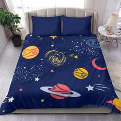 Galaxy Stars Bedding Set Gift For Your Girlfriend Boyfriend Gift For Love Gift For Friend Best Valentine Present Holiday Gift